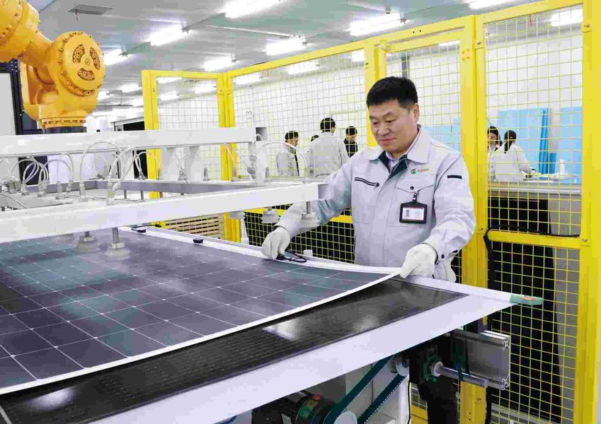 Jiangsu X-solar Green Building Technology Co., Ltd. linha de produção do fabricante