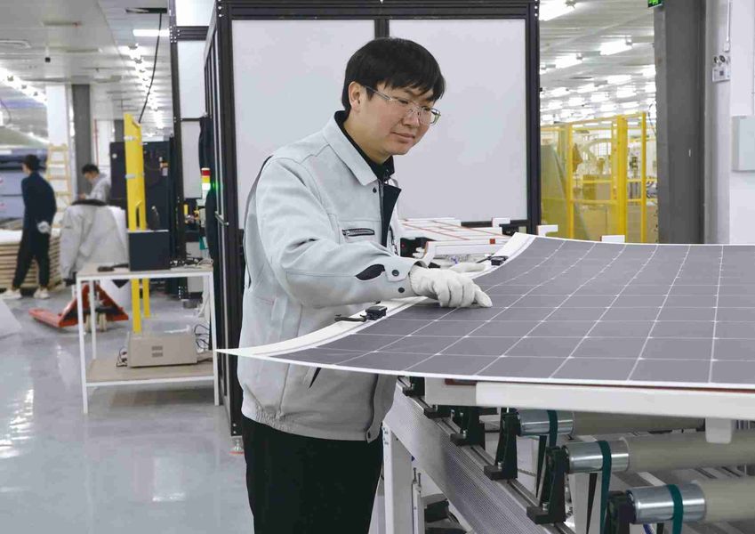 Jiangsu X-solar Green Building Technology Co., Ltd. linha de produção do fabricante