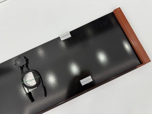 120W BIPV painel solar para edifícios Ótima tensão de operação de 9,62V e Max.