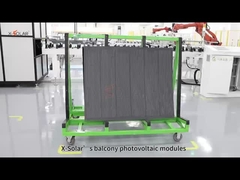 Painéis fotovoltaicos de película fina monocristalina flexíveis 520W Painel de célula solar Dimensão personalizável