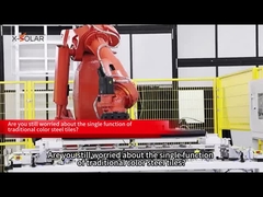 Frigorífico BIPV Cinturão Solar Potência Elétrica 520W Voltagem de Operação 39,68 V