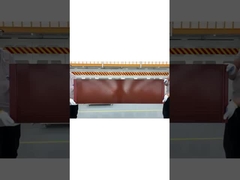 BIPV Solar Power Roof Shingles Optimum Operação Voltagem 9.62V Para Construção