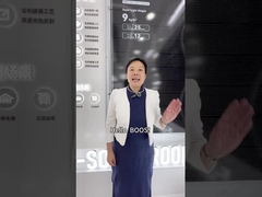 Módulo fotovoltaico monocristalino flexível de 450W para instalações fotovoltaicas