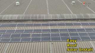 como instalar painel solar flexível em 12 segundos