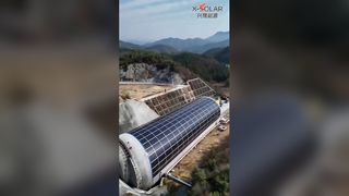 Estudo de caso: instalação de painéis solares em telhado curvo